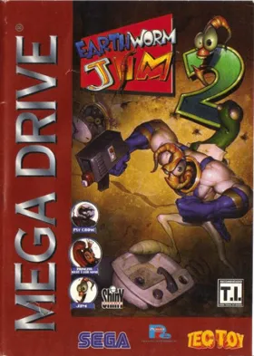 Earthworm Jim 2 (Europe) box cover front